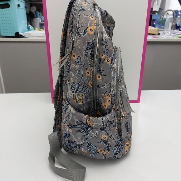 Vera Bradley Campus Backpack Performance Twill Rain Forest NWOT - Picture 4 of 6